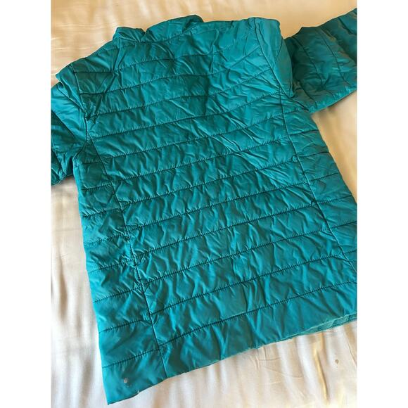 Lands end teal jacket size 7 - Picture 3 of 7